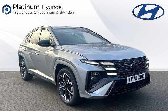 Hyundai TUCSON 1.6T Hybrid N Line 5dr Auto Shimmering Silver