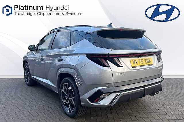 Hyundai TUCSON 1.6T Hybrid N Line 5dr Auto Shimmering Silver