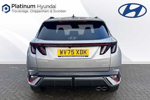 Hyundai TUCSON 1.6T Hybrid N Line 5dr Auto Shimmering Silver