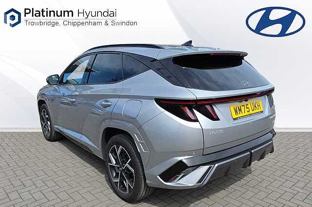 Hyundai TUCSON 1.6T 239 Hybrid N Line 5dr Auto Shimmering Silver