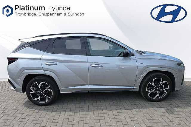 Hyundai TUCSON 1.6T 239 Hybrid N Line 5dr Auto Shimmering Silver