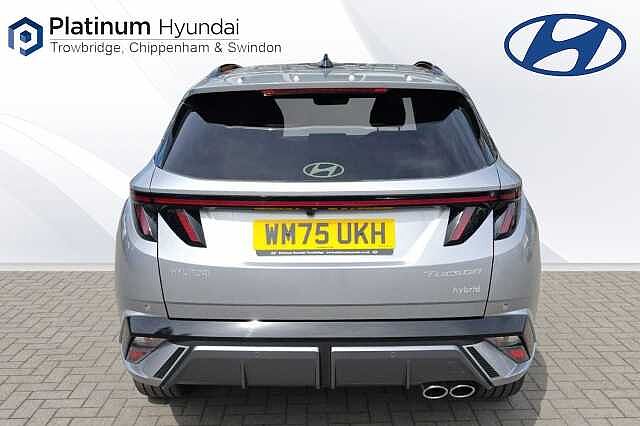 Hyundai TUCSON 1.6T 239 Hybrid N Line 5dr Auto Shimmering Silver