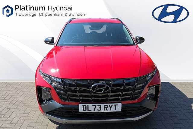 Hyundai TUCSON 1.6 TGDi Plug-in Hybrid N Line 5dr 4WD Auto Engine Red